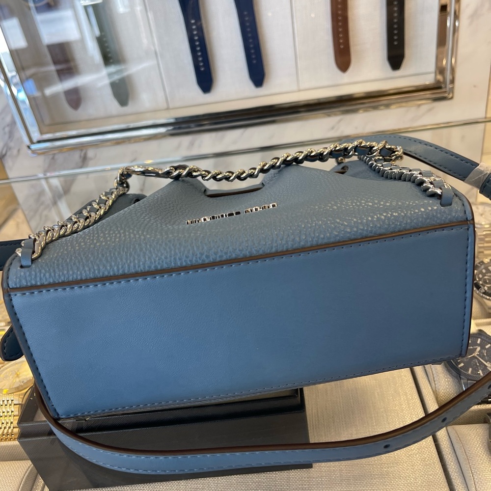 MICHAEL KORS Mina Small Chain Convertible Crossbody XBody Bag
Cornflower Belted - Picture 10 of 16